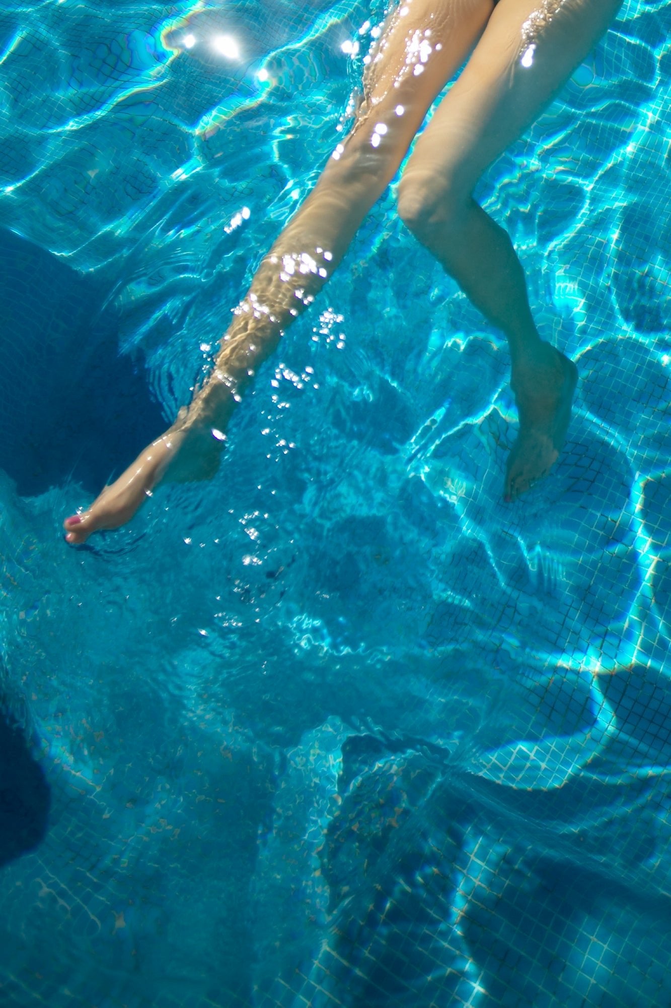 Pool Dip, Jules Frazier Fine Art Photograph