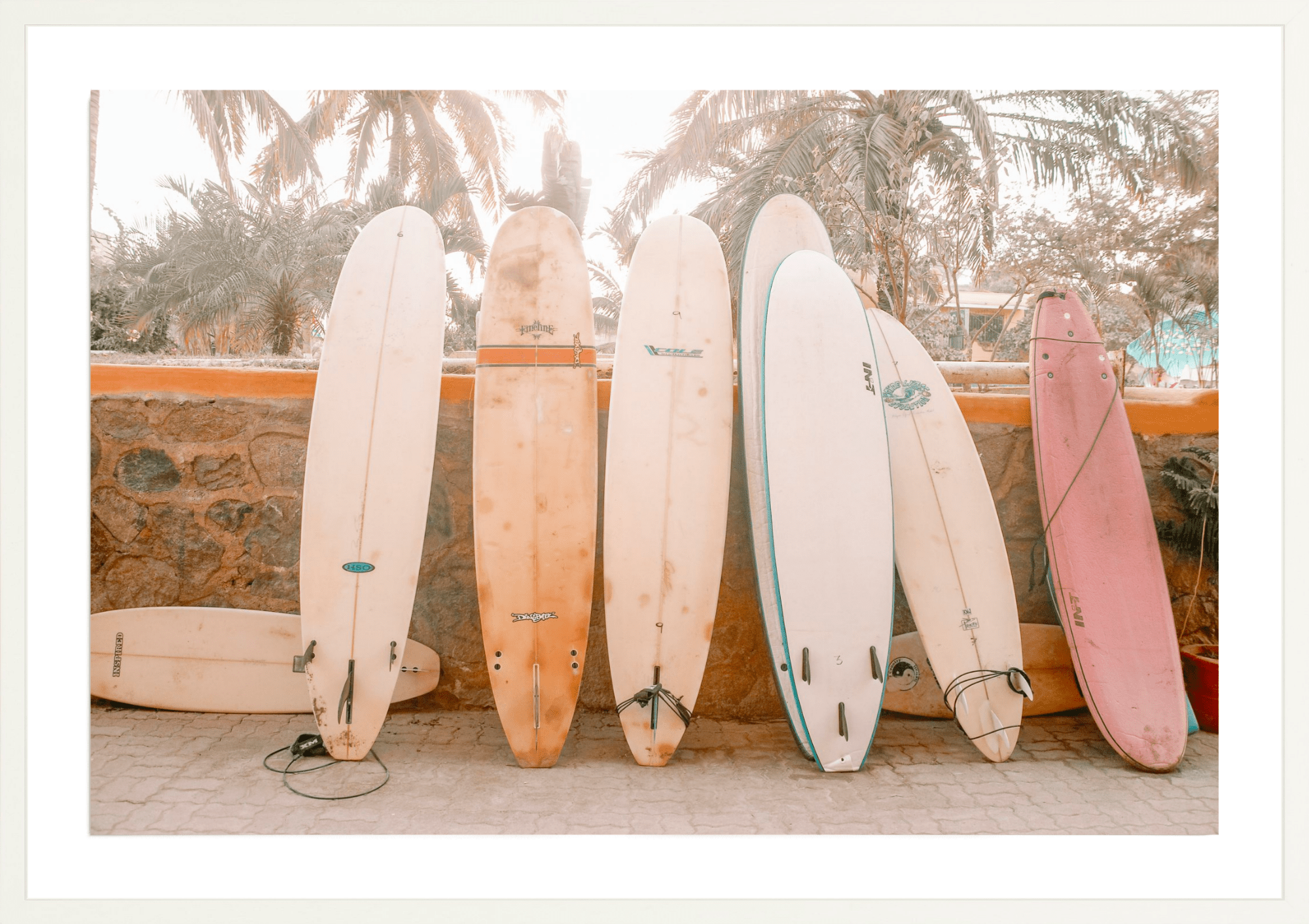 Sayulita Surfboards, Jules Frazier Fine Art Photograph