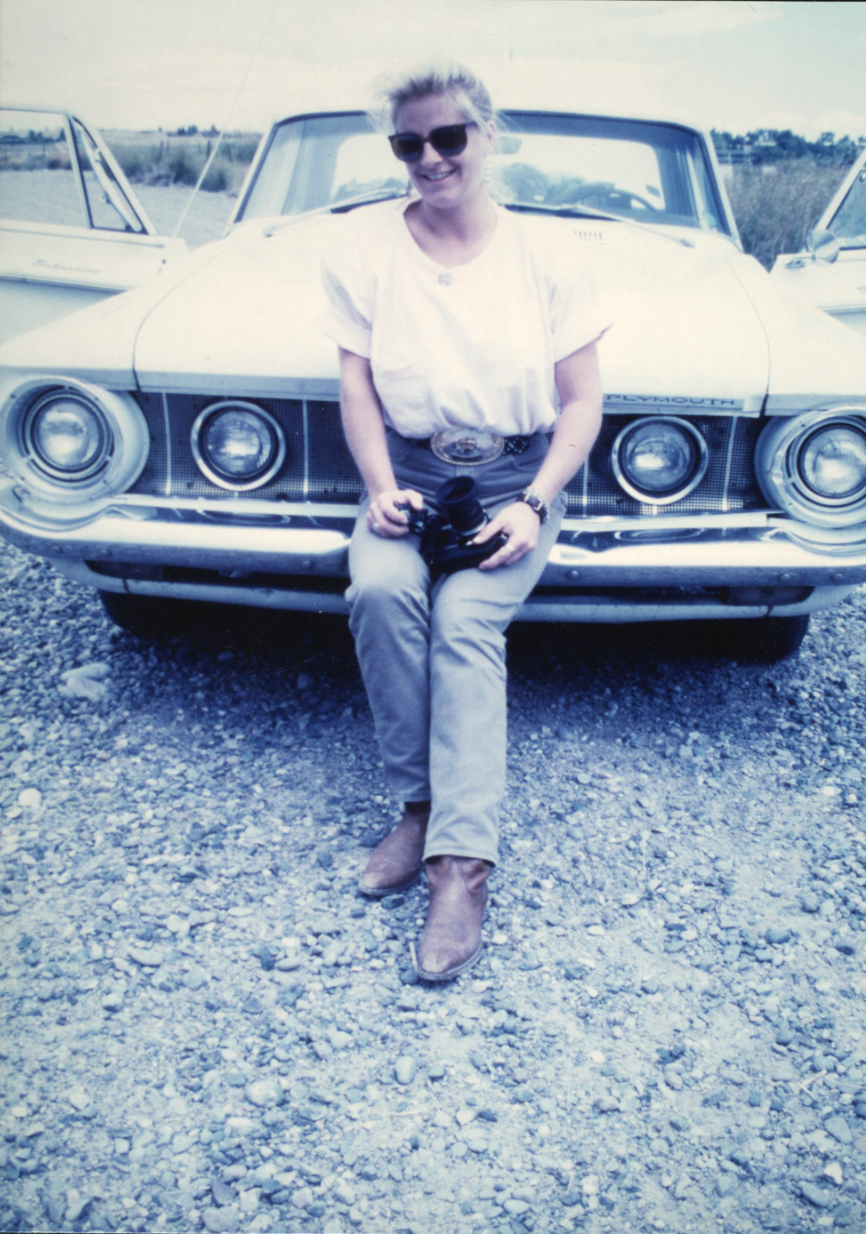 Early Days with my car Magnolia somewhere in the west