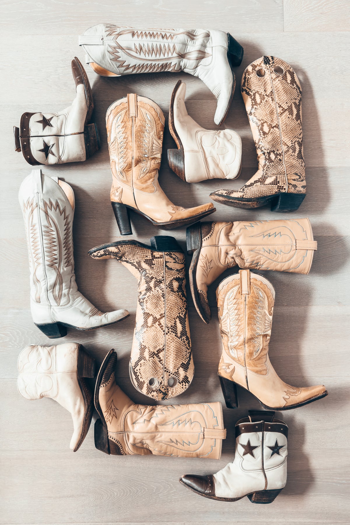 Blonde Cowgirl Boots