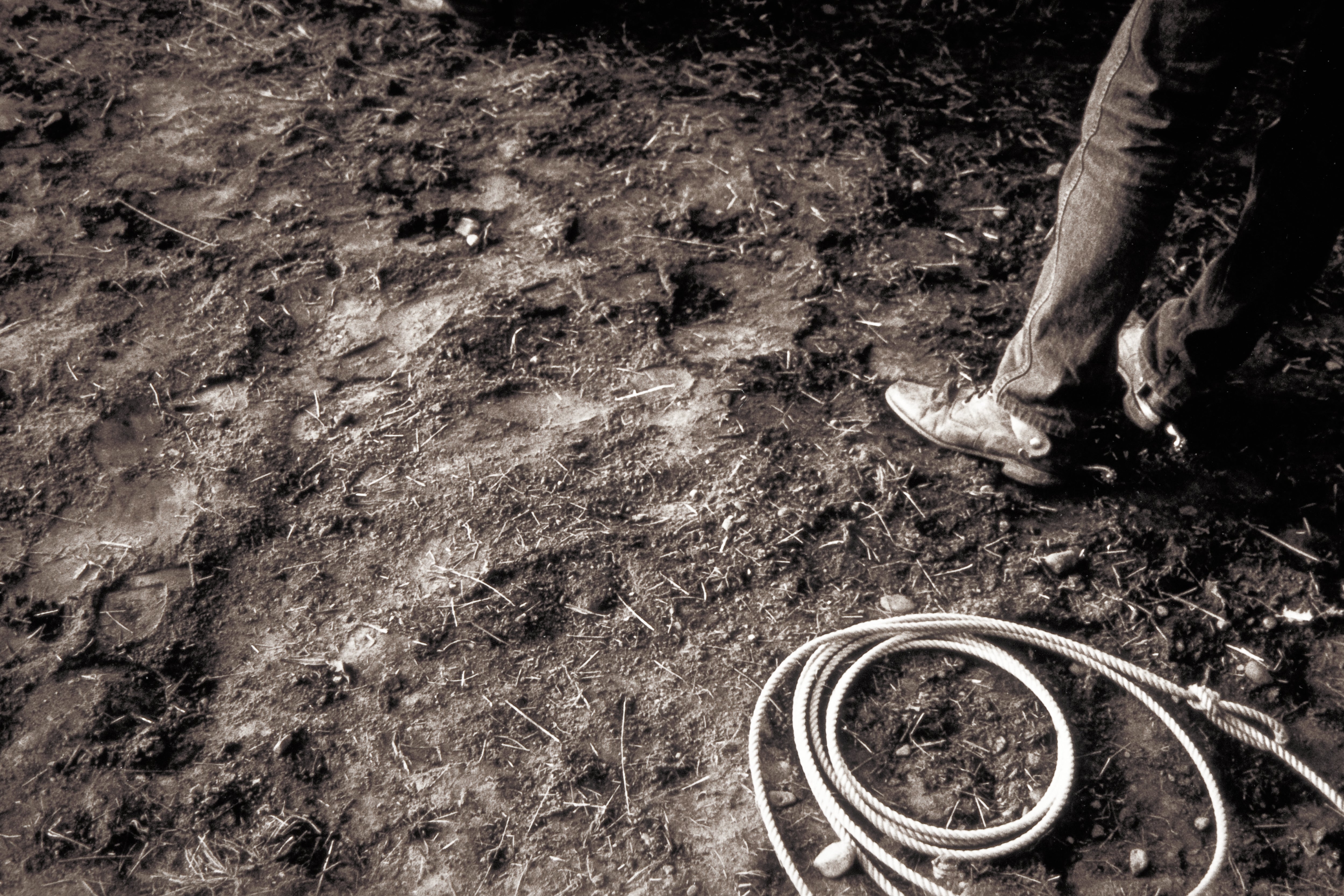 Boots and Rope, Jules Frazier Fine Art Photograph