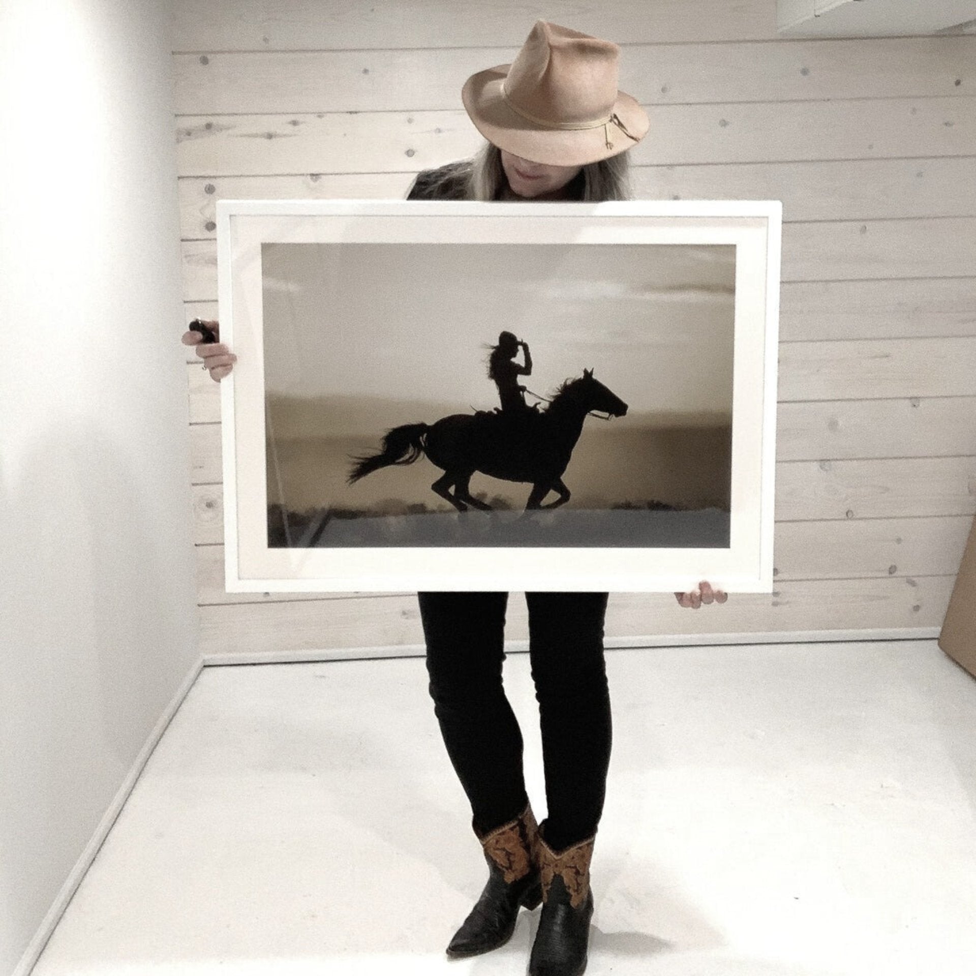 Girl on Horseback