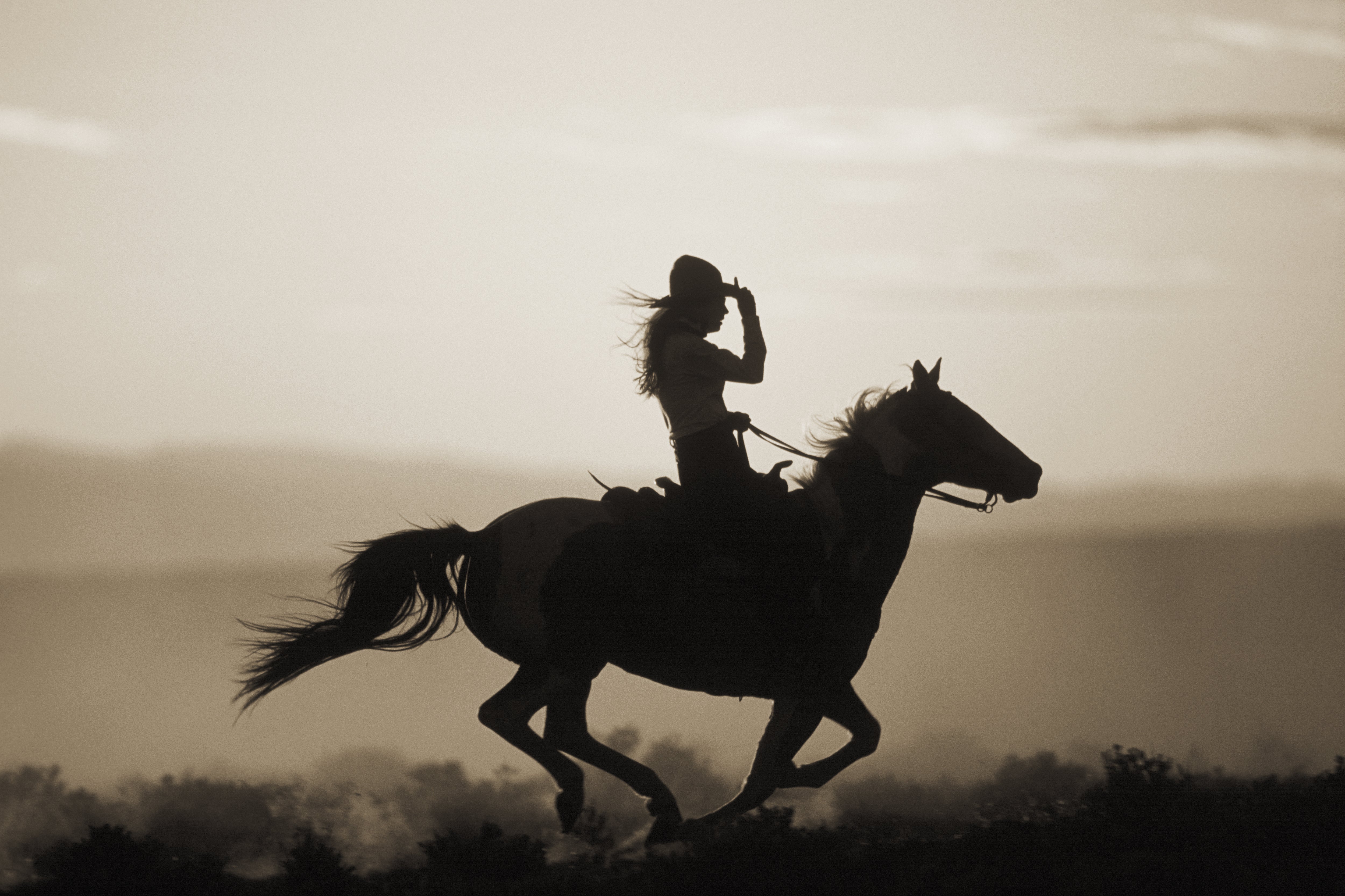 Girl on Horseback