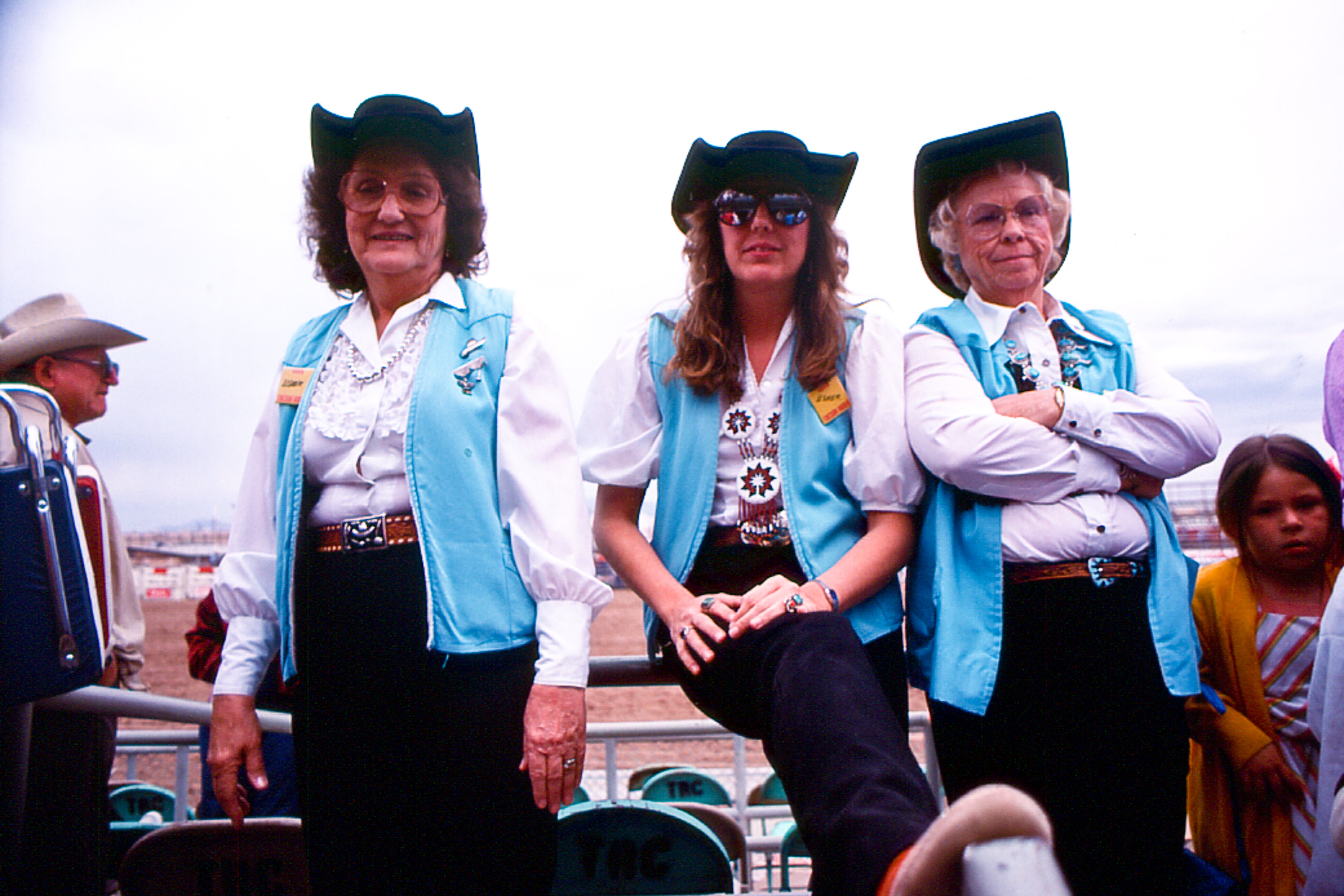 Jaycettes-Tucson Rodeo-1993, Jules Frazier Fine Art Photograph