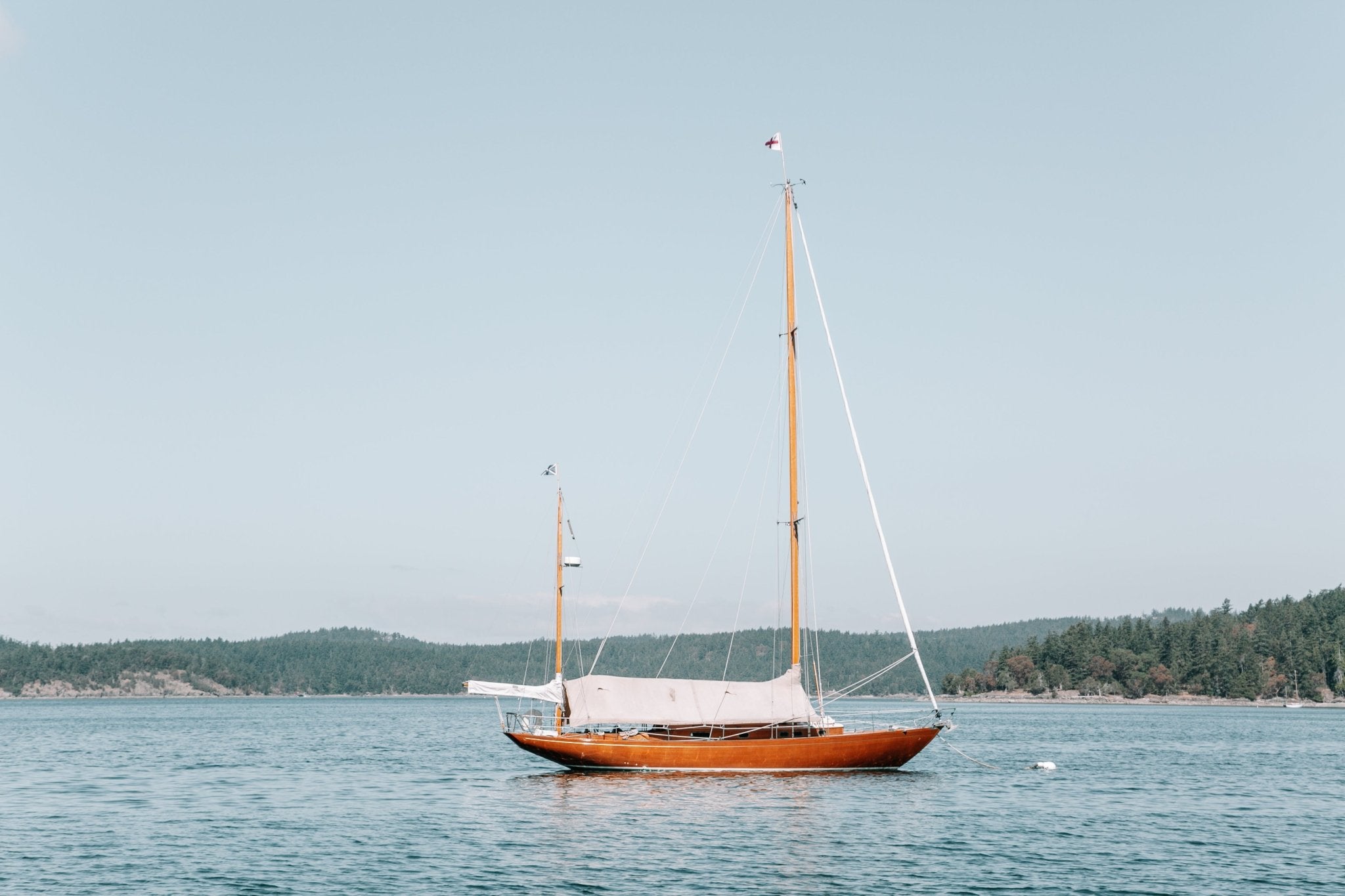 Sleek Sailboat