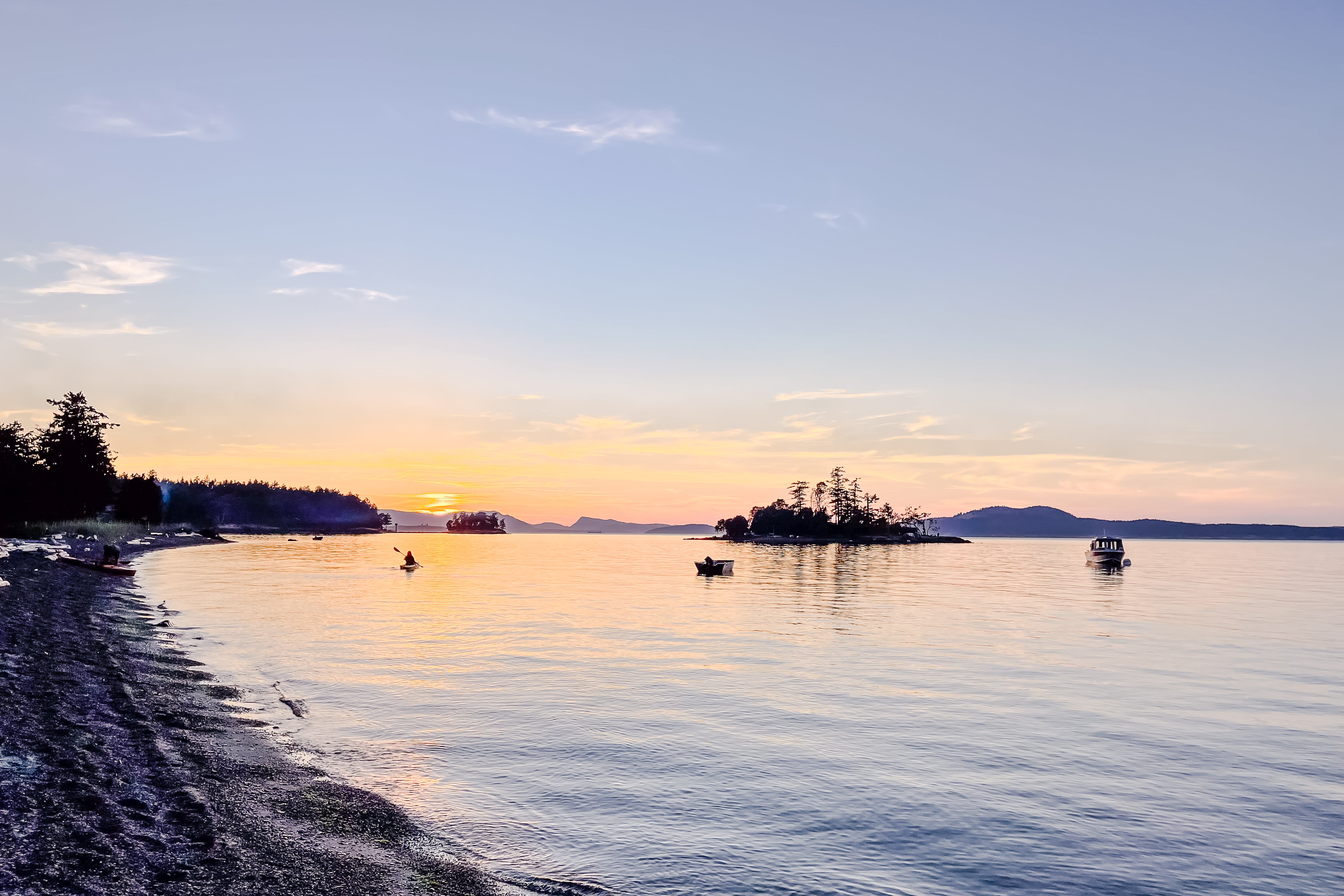 Sunset Paddle, Jules Frazier Fine Art Photograph