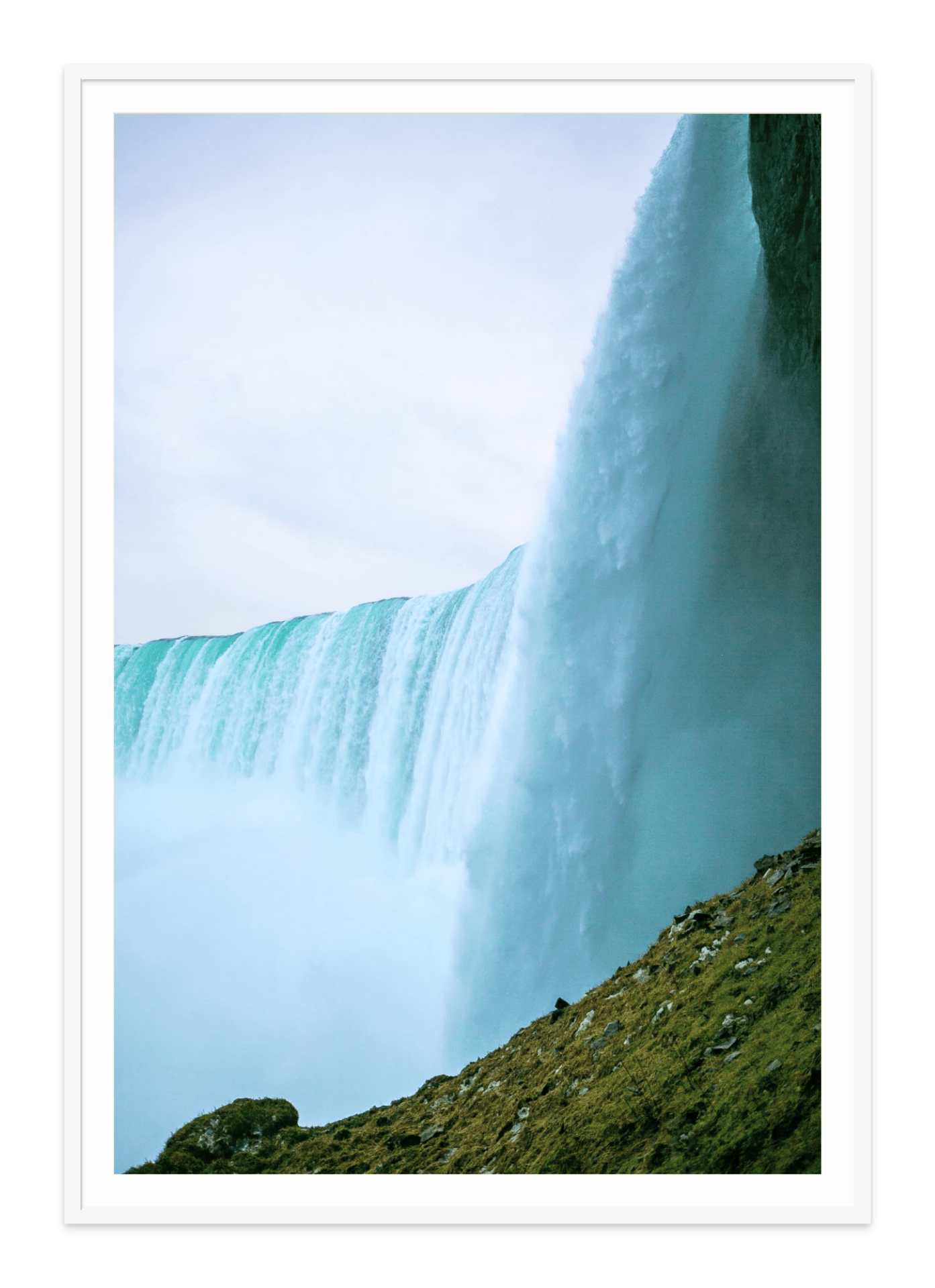 Niagra Falls-white frame