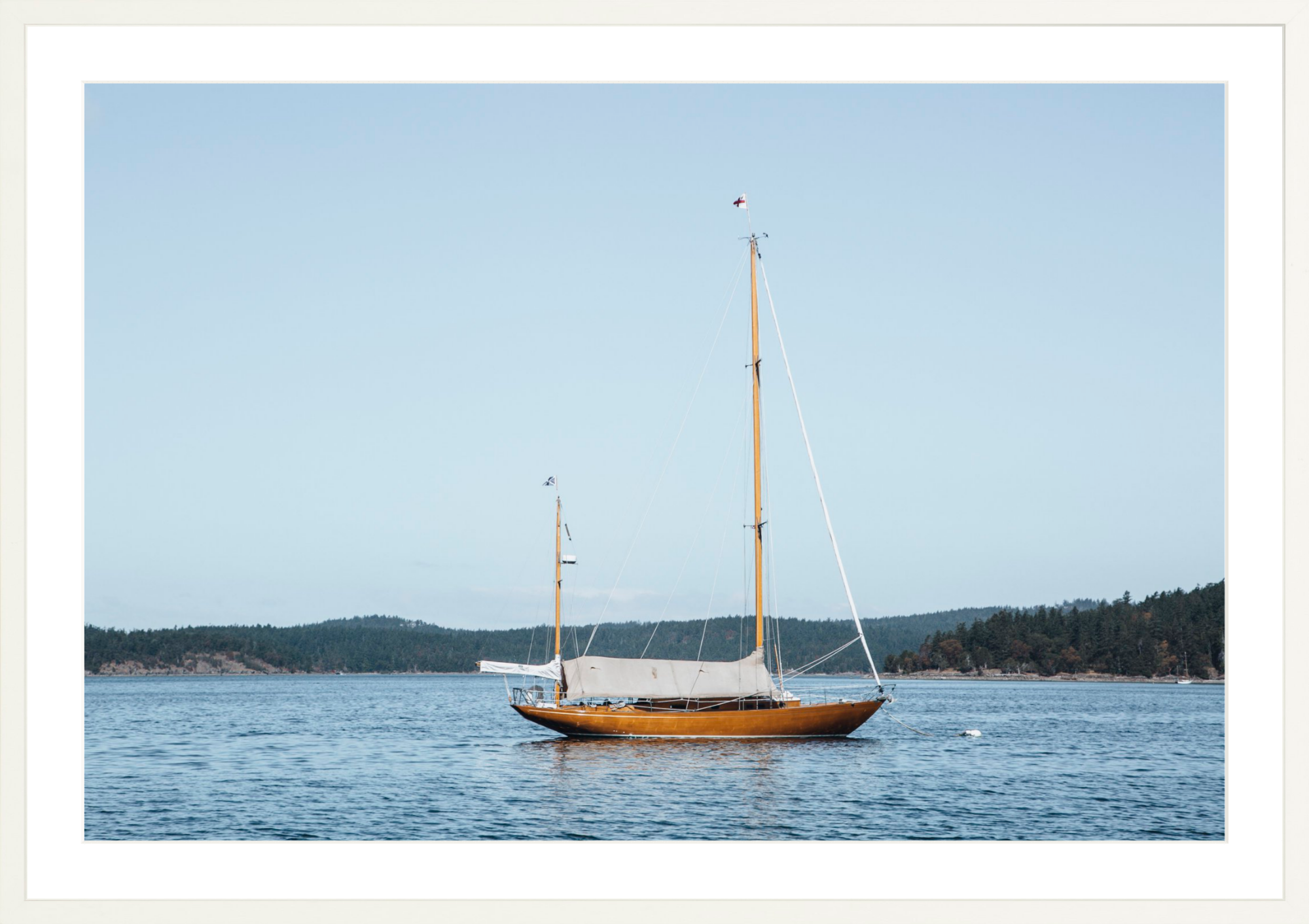 Sleek Sailboat
