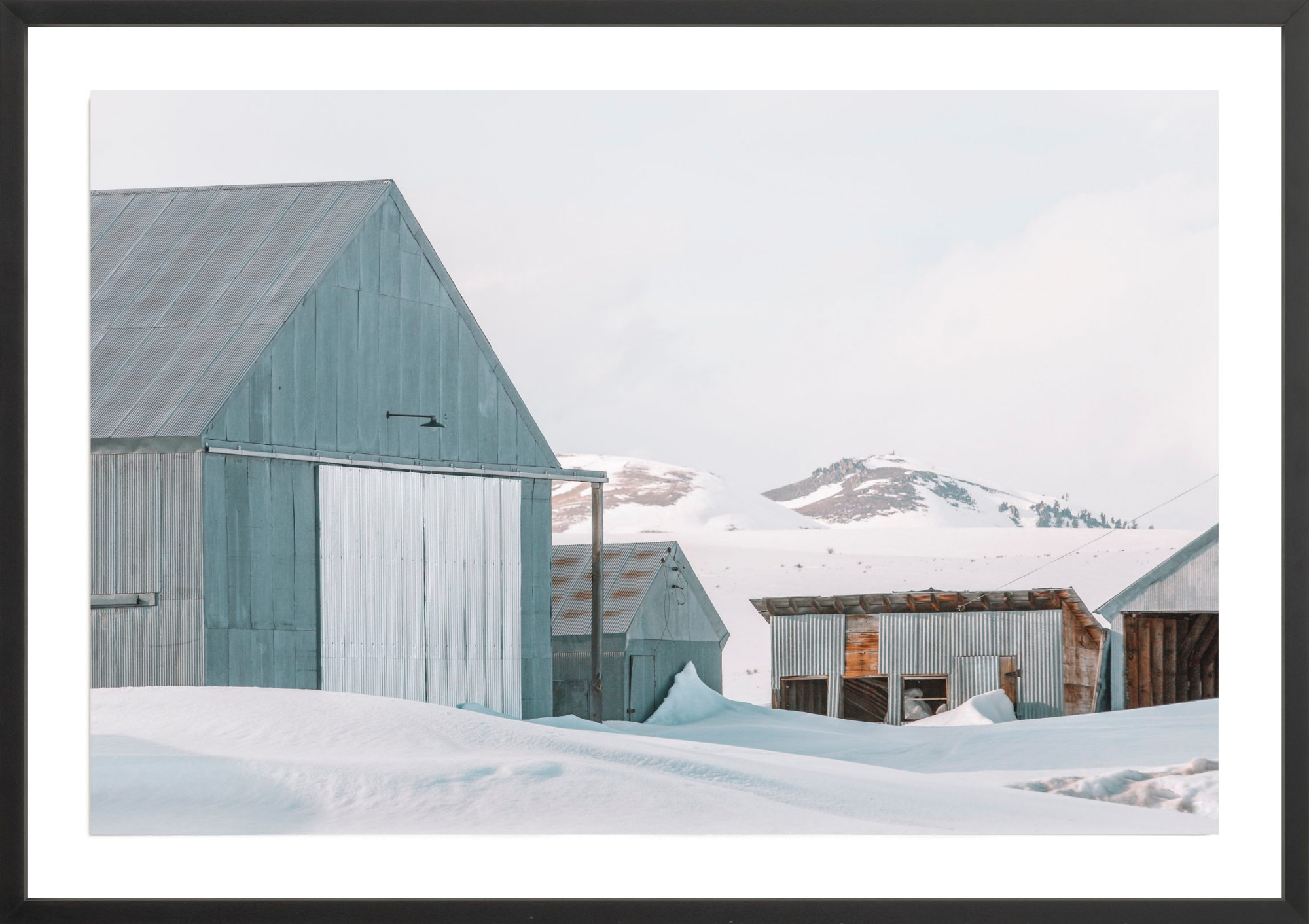 Barn Simple, Jules Frazier Fine Art Photograph