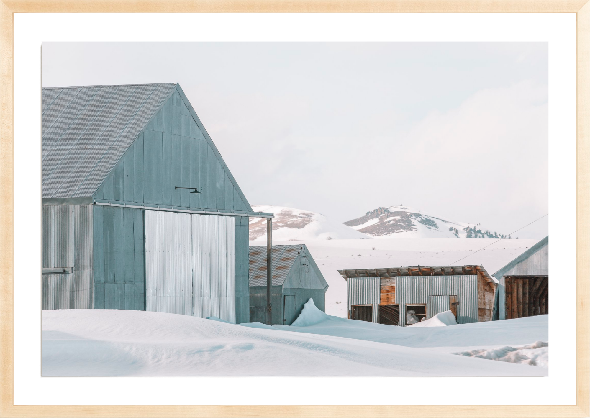 Barn Simple, Jules Frazier Fine Art Photograph