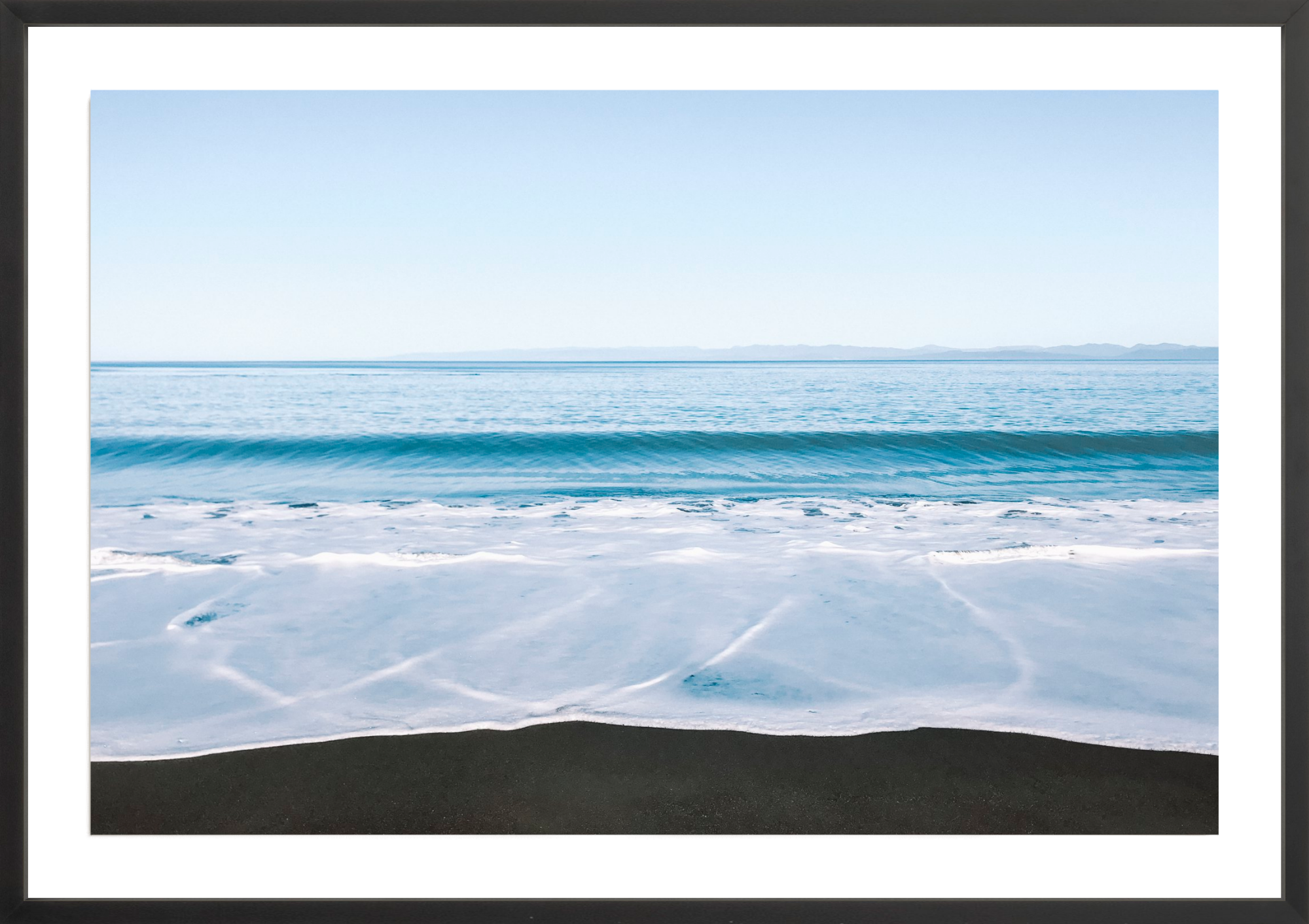 Black Sand Beach, Jules Frazier Fine Art Photograph