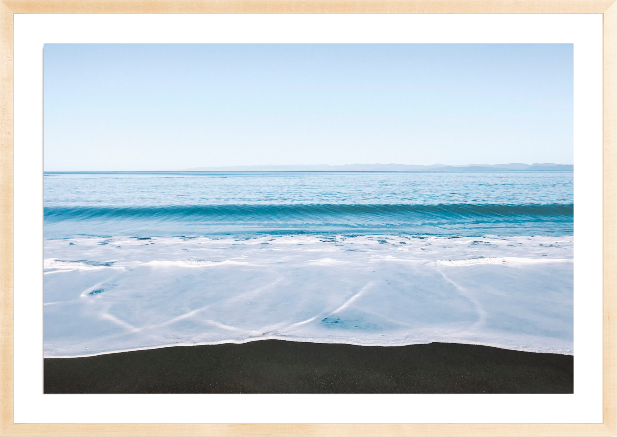 Black Sand Beach, Jules Frazier Fine Art Photograph