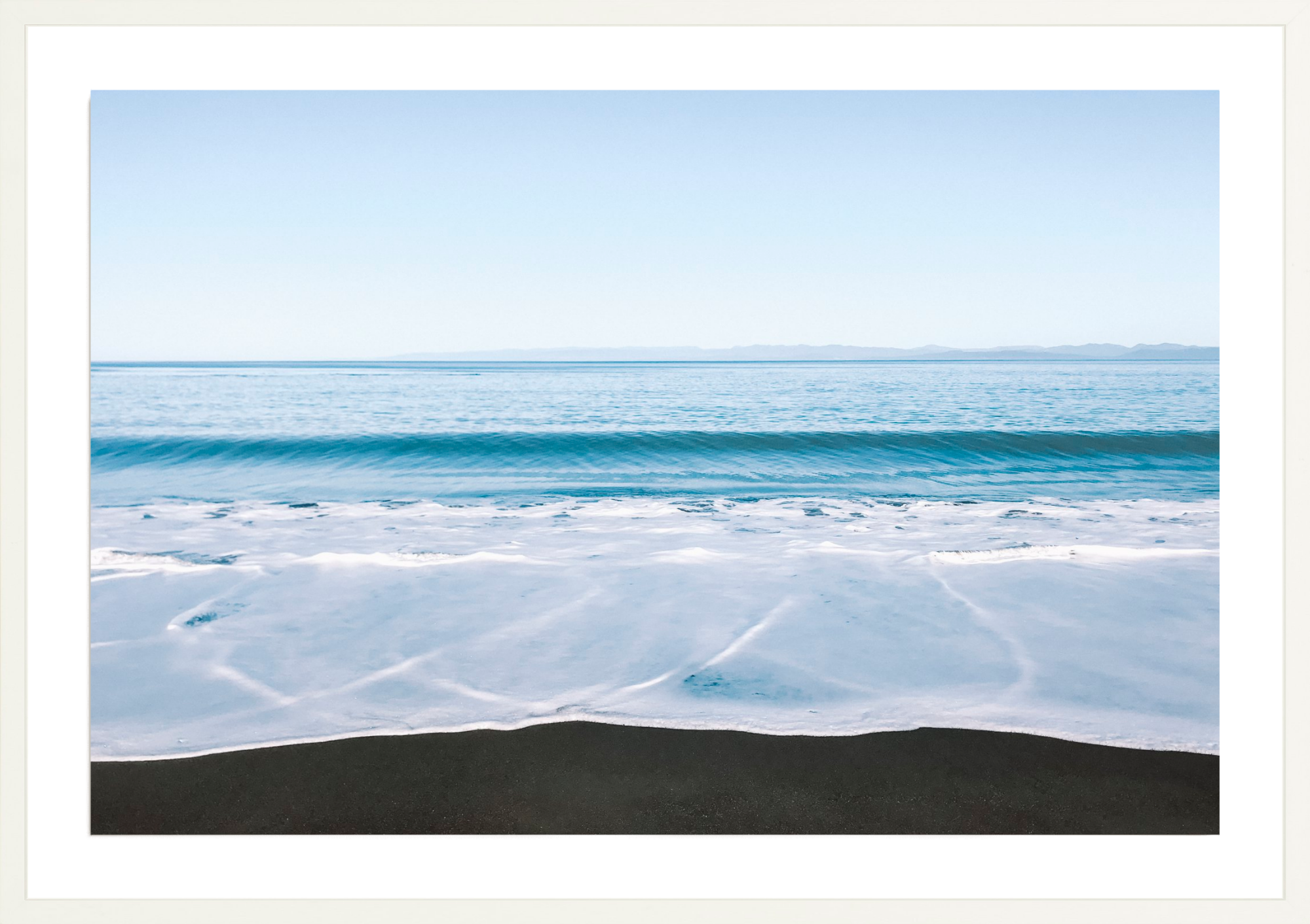 Black Sand Beach, Jules Frazier Fine Art Photograph