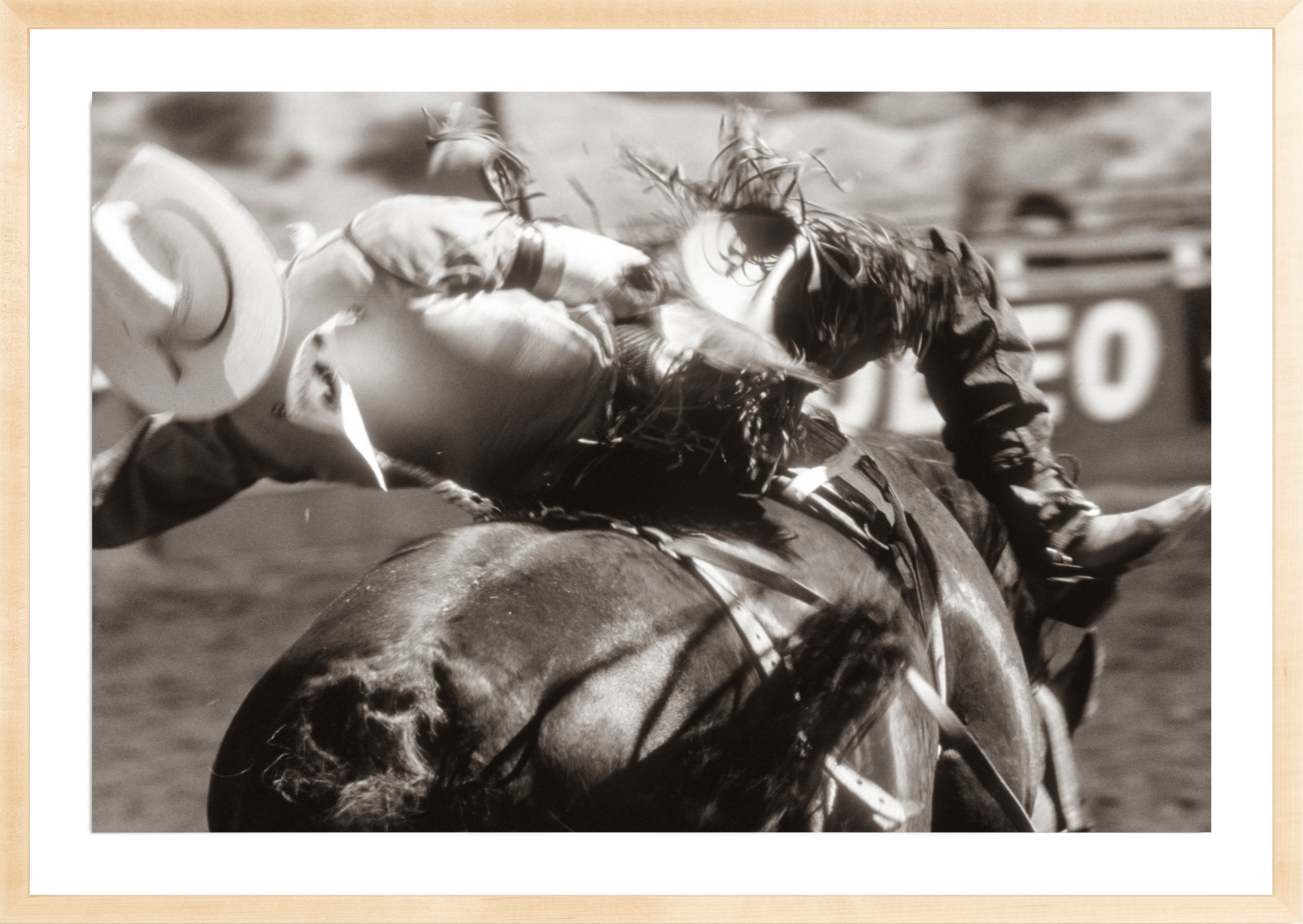 Bronc Rider, Jules Frazier Fine Art Photograph