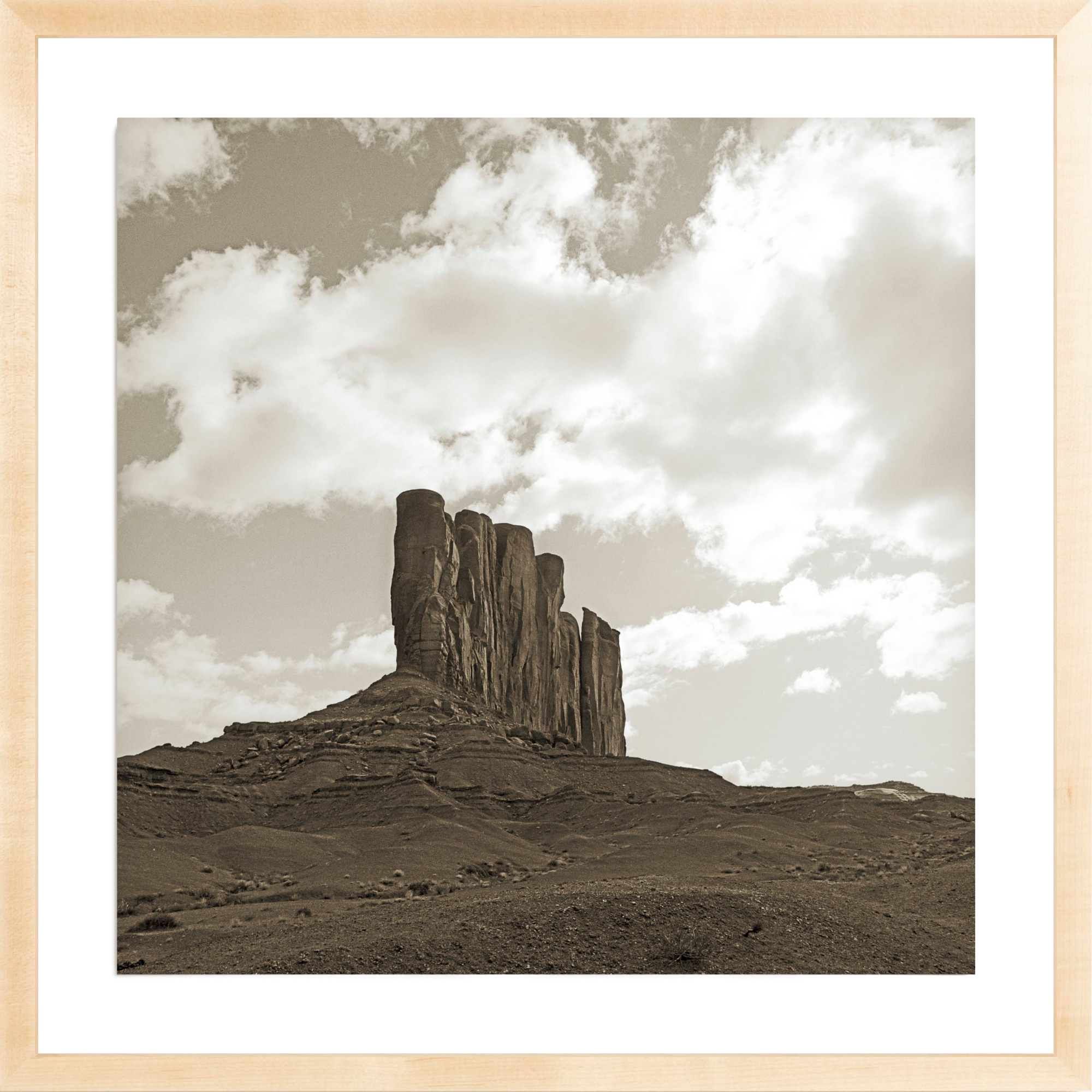 Butte Monument Valley, Jules Frazier Fine Art Photograph