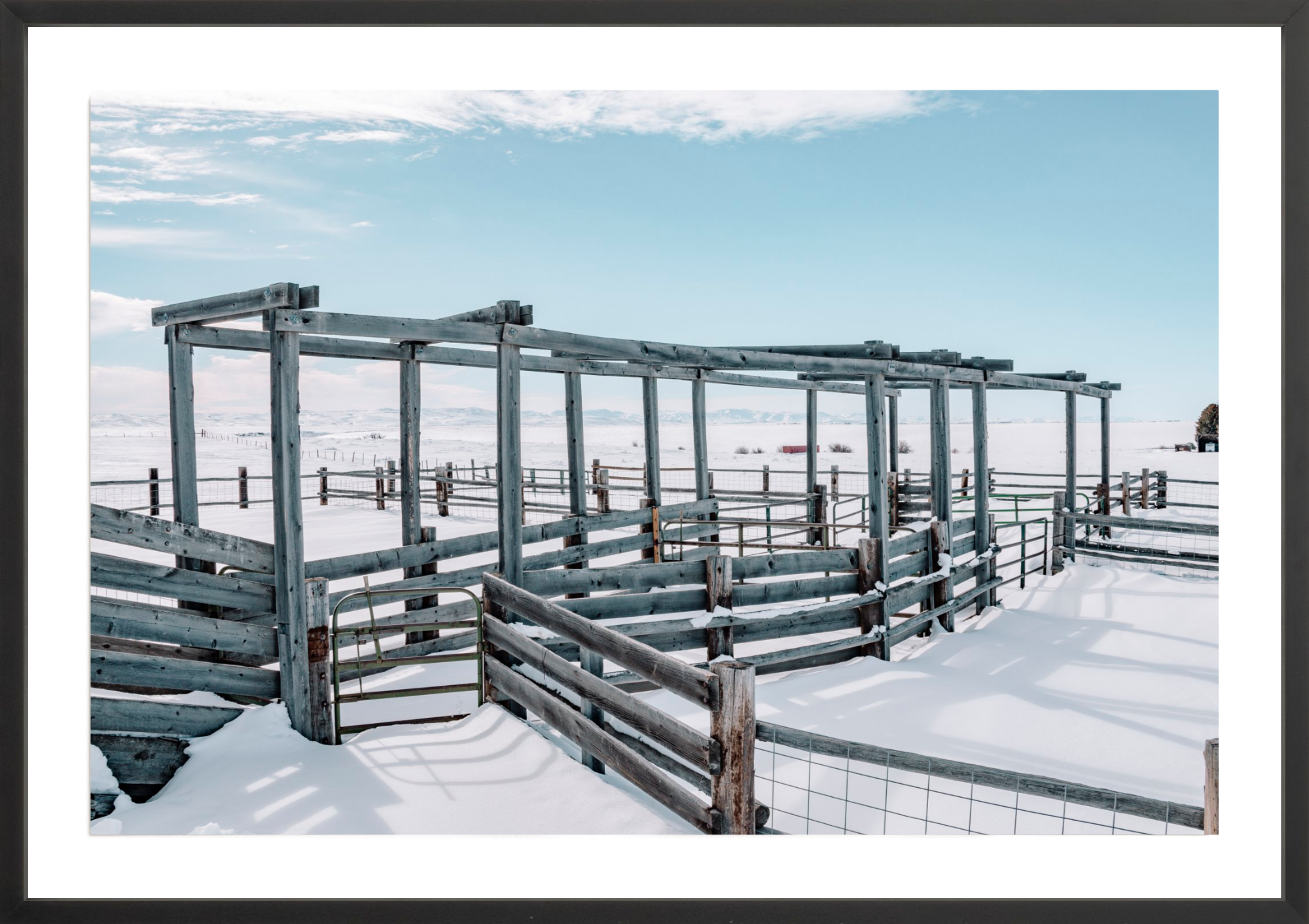 Camas Corral, Jules Frazier Fine Art Photograph