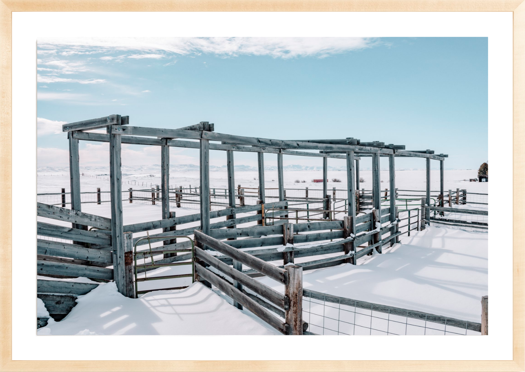 Camas Corral, Jules Frazier Fine Art Photograph