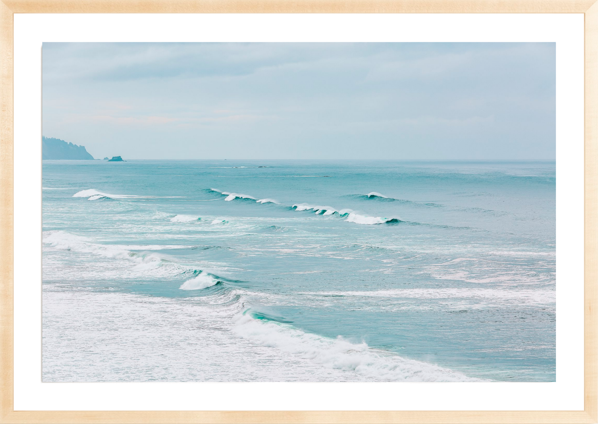 Coastal Surf, Jules Frazier Fine Art Photograph