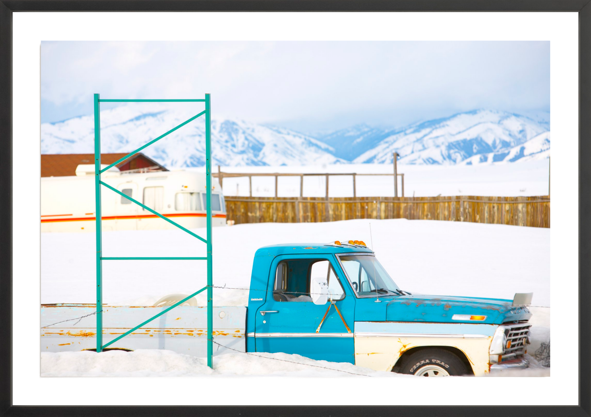 Ford Custom Cab, Jules Frazier Fine Art Photograph