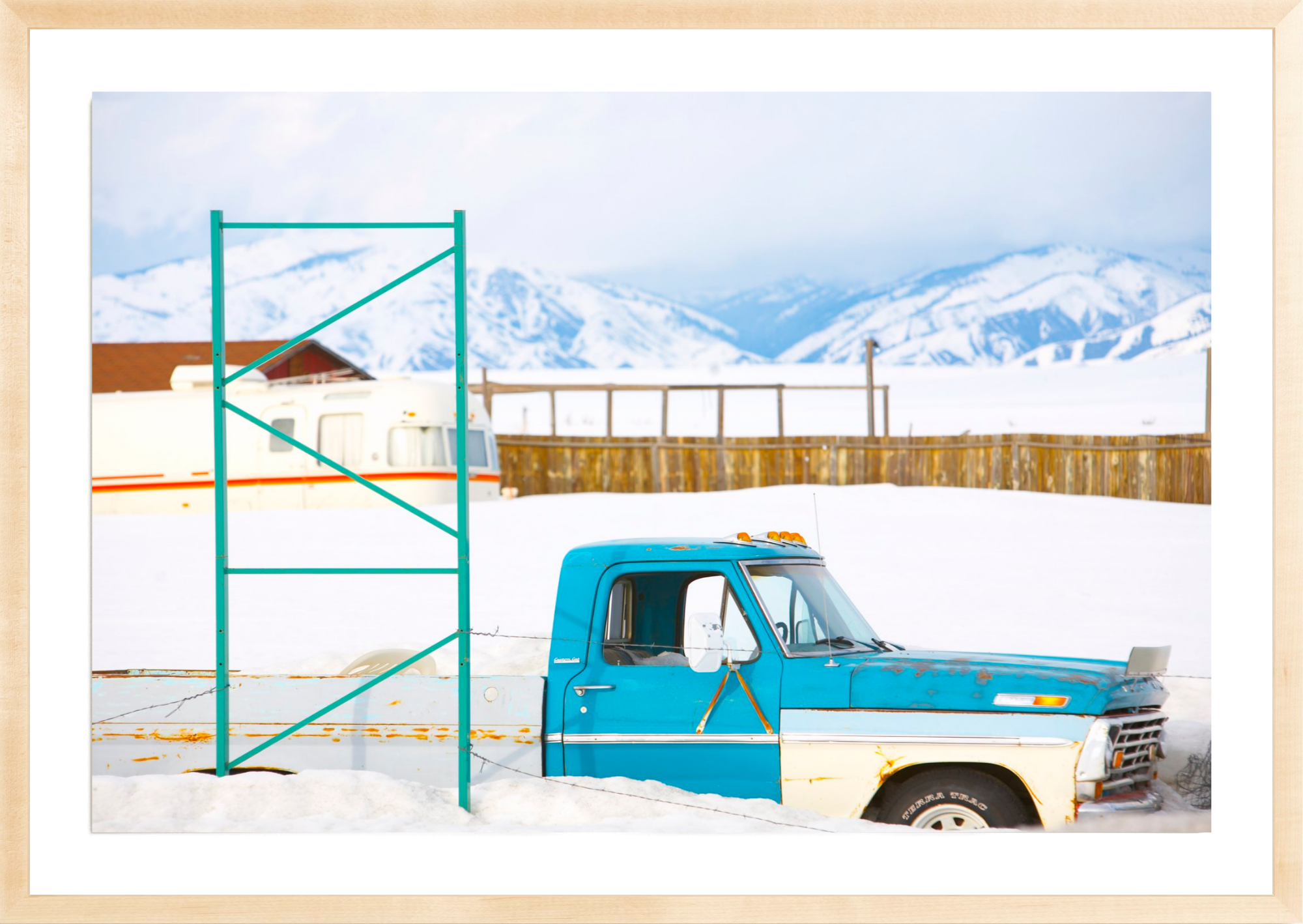 Ford Custom Cab, Jules Frazier Fine Art Photograph