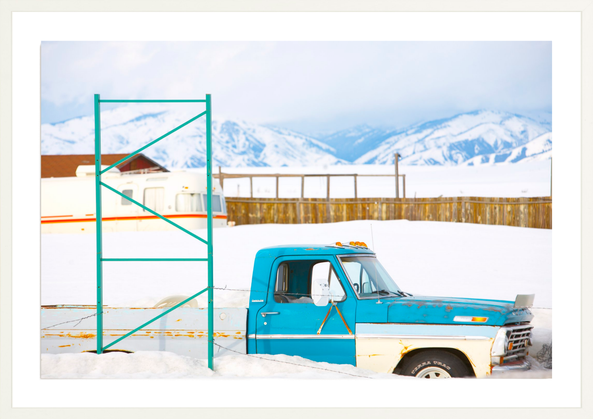 Ford Custom Cab, Jules Frazier Fine Art Photograph