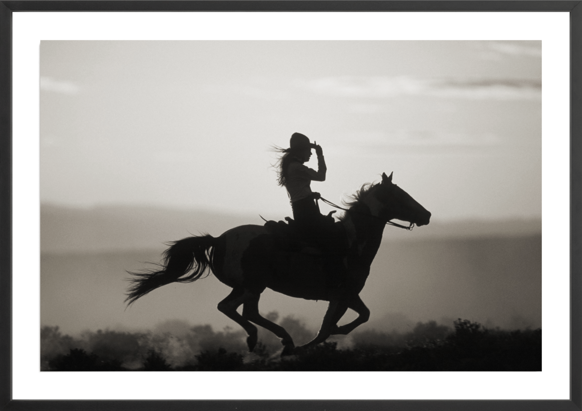 Girl on Horseback, Jules Frazier Fine Art Photograph