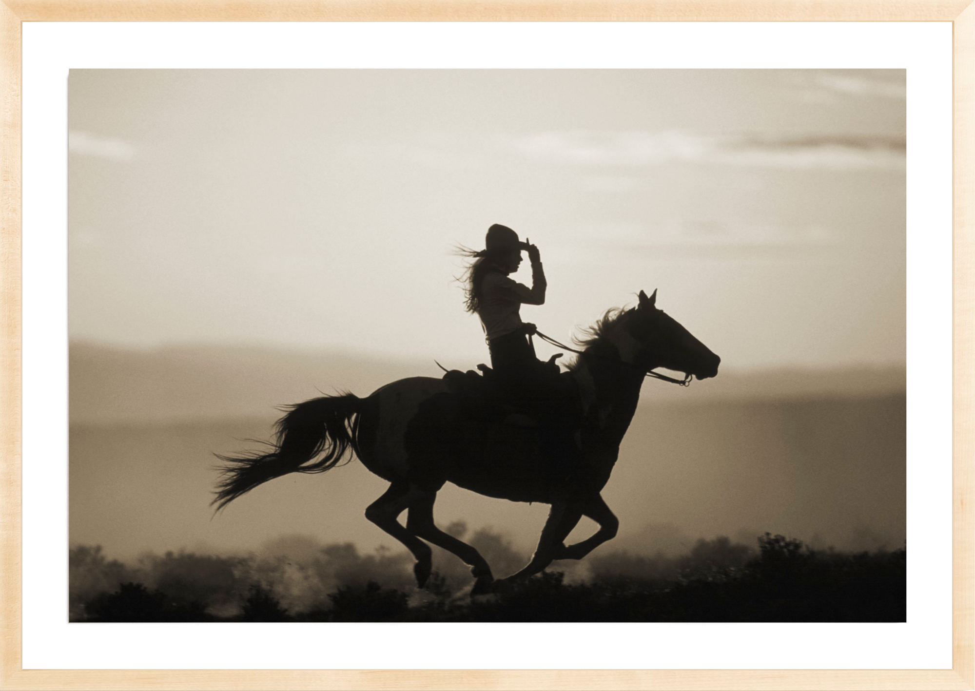 Girl on Horseback