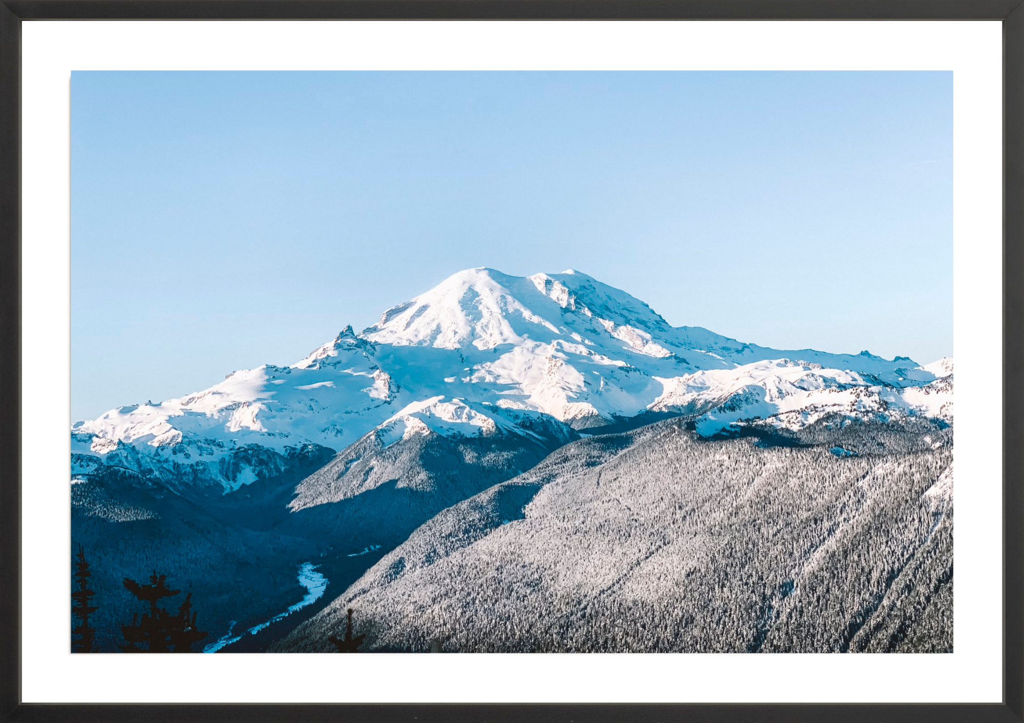 Majestic Mount Rainier, Jules Frazier Fine Art Photograph