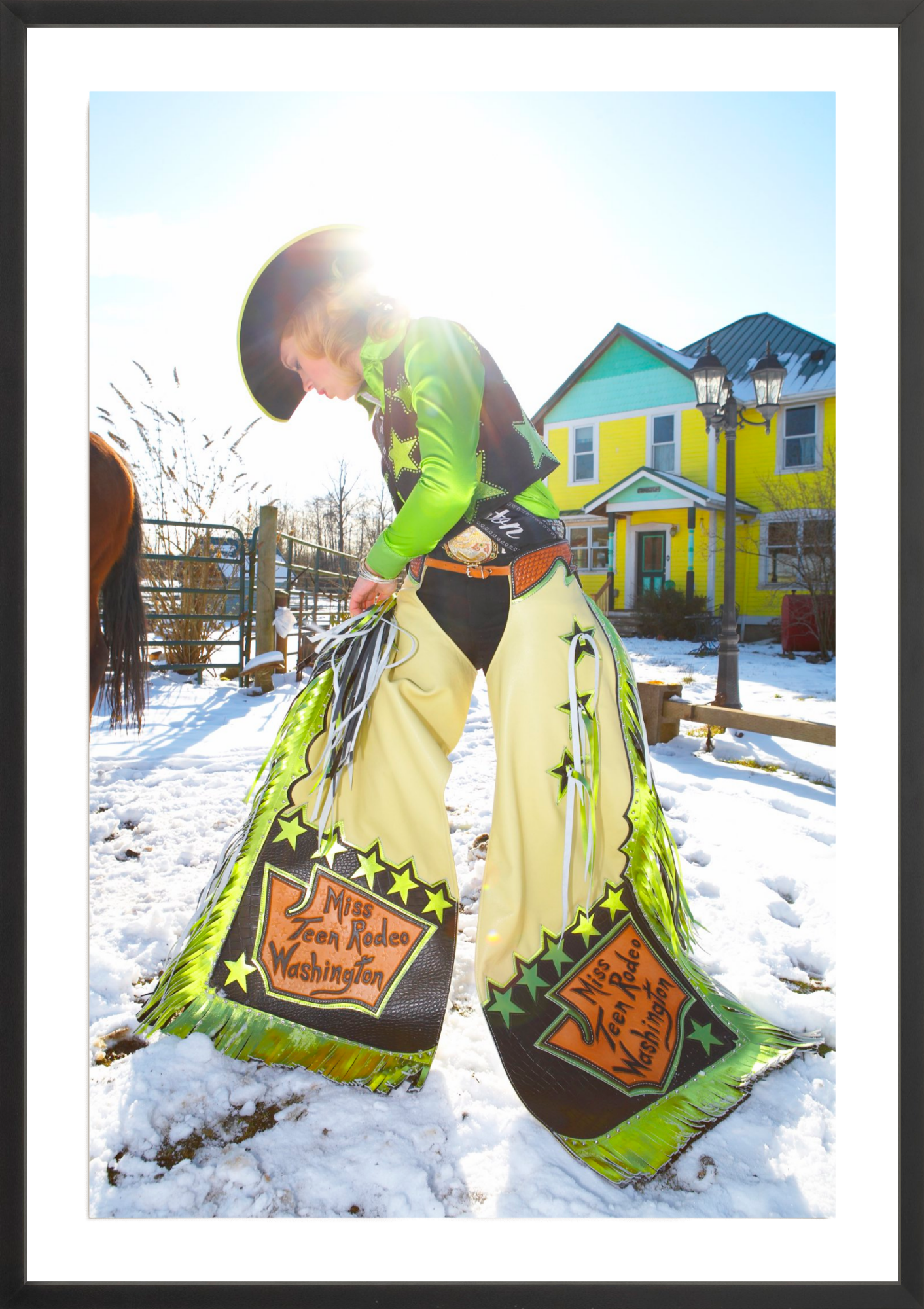 Miss Teen Rodeo Washington, Jules Frazier Fine Art Photograph