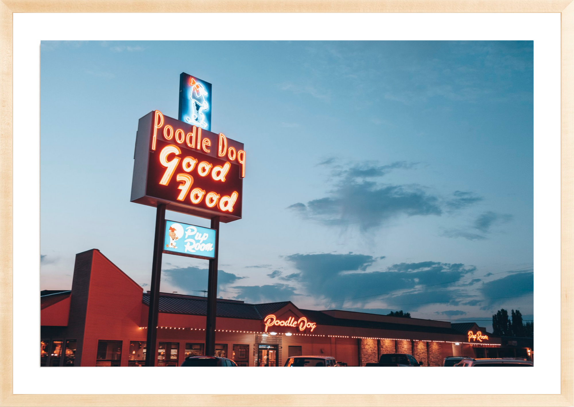 Poodle Dog Pup Room, Jules Frazier Fine Art Photograph