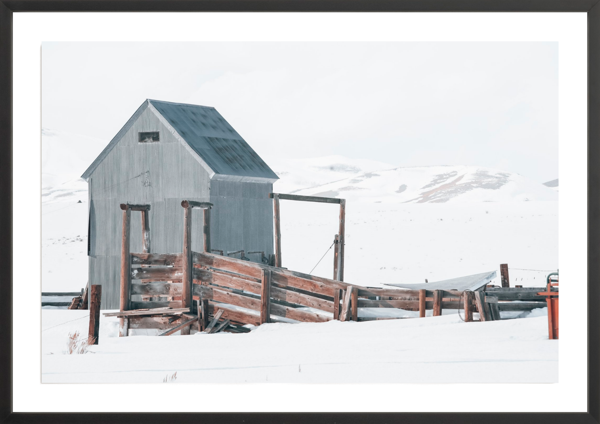 Ranch Yard, Jules Frazier Fine Art Photograph