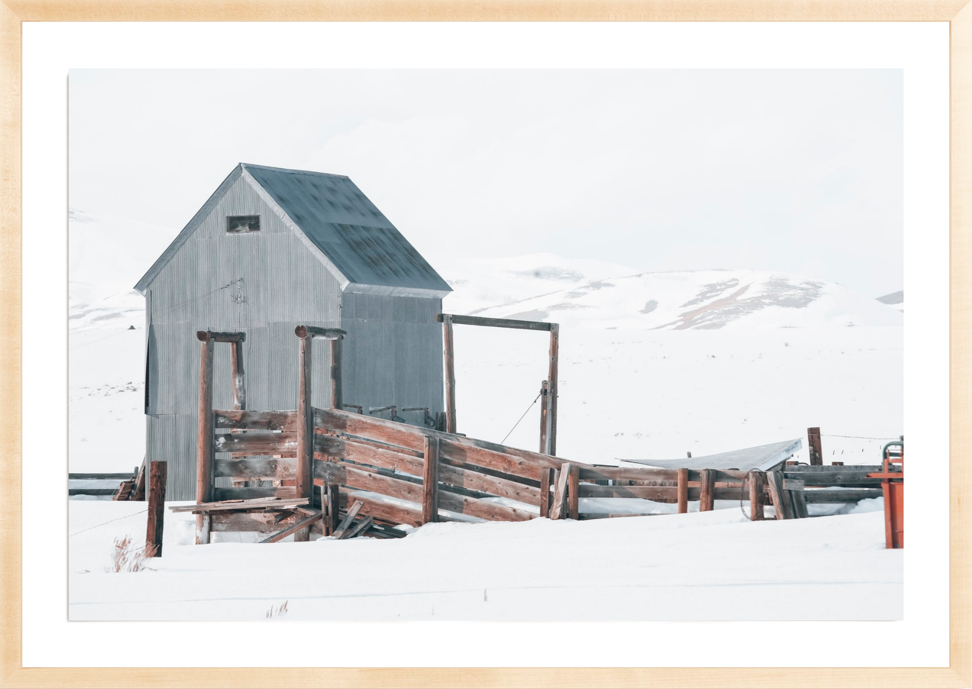 Ranch Yard, Jules Frazier Fine Art Photograph