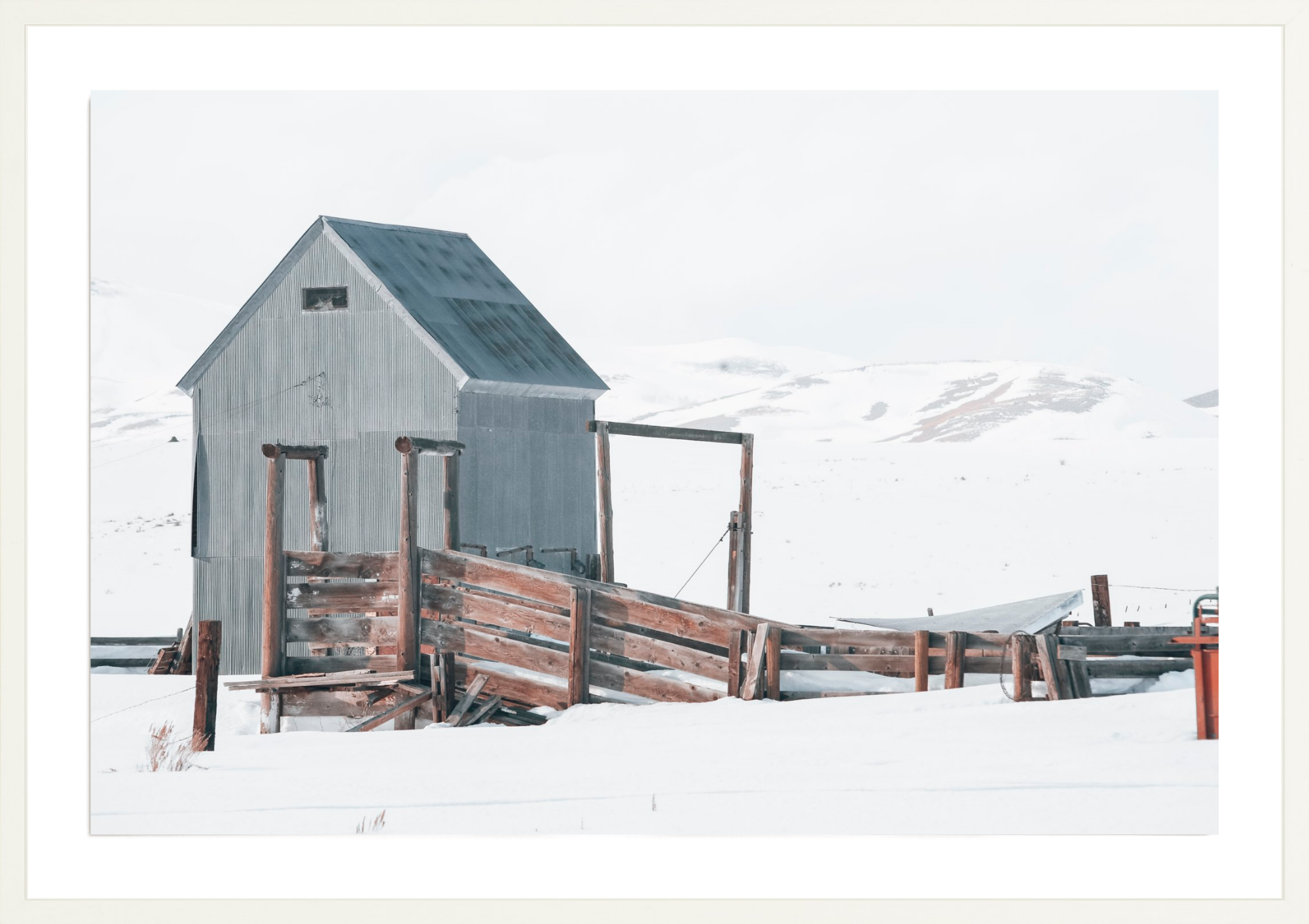 Ranch Yard, Jules Frazier Fine Art Photograph