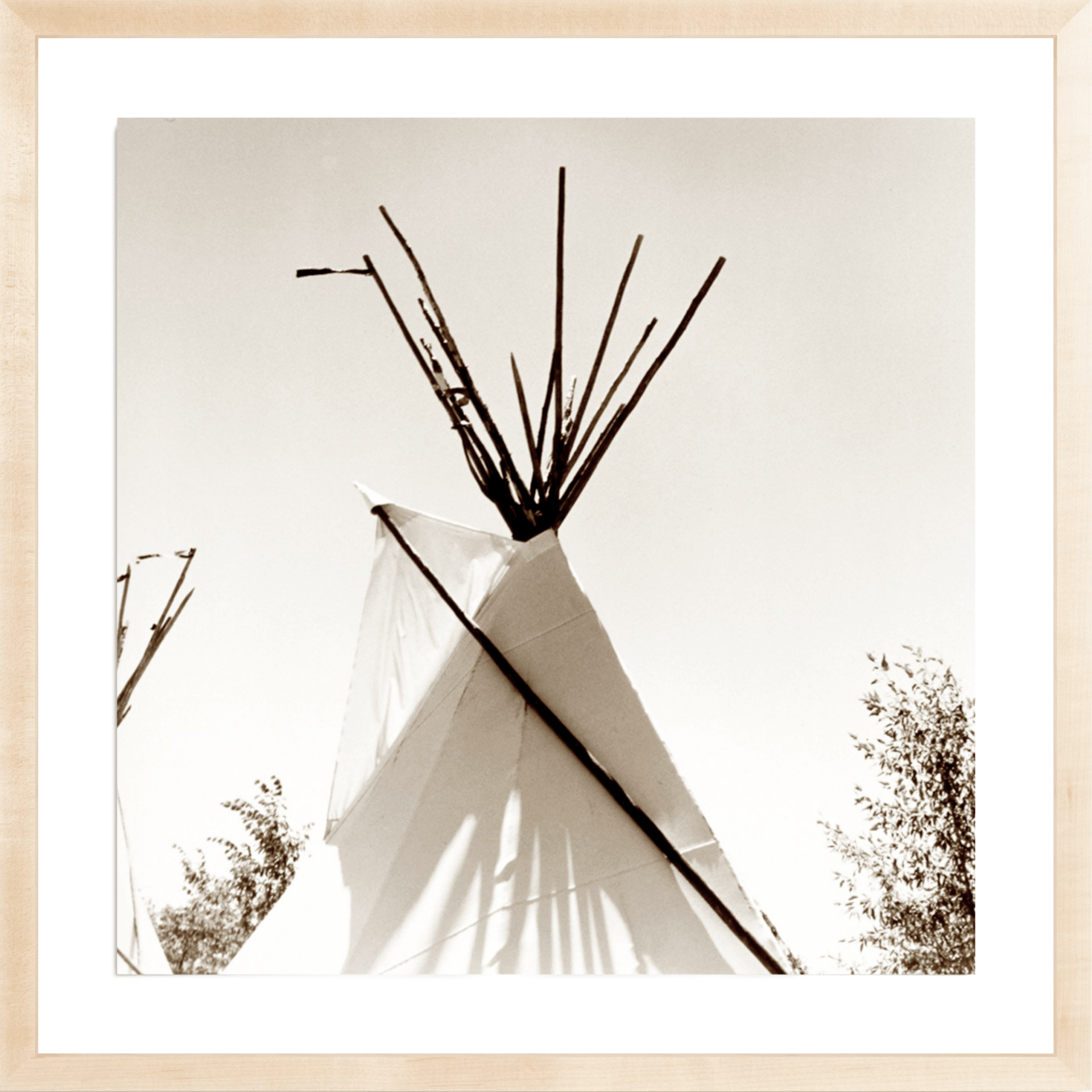Tee Pee, Jules Frazier Fine Art Photograph