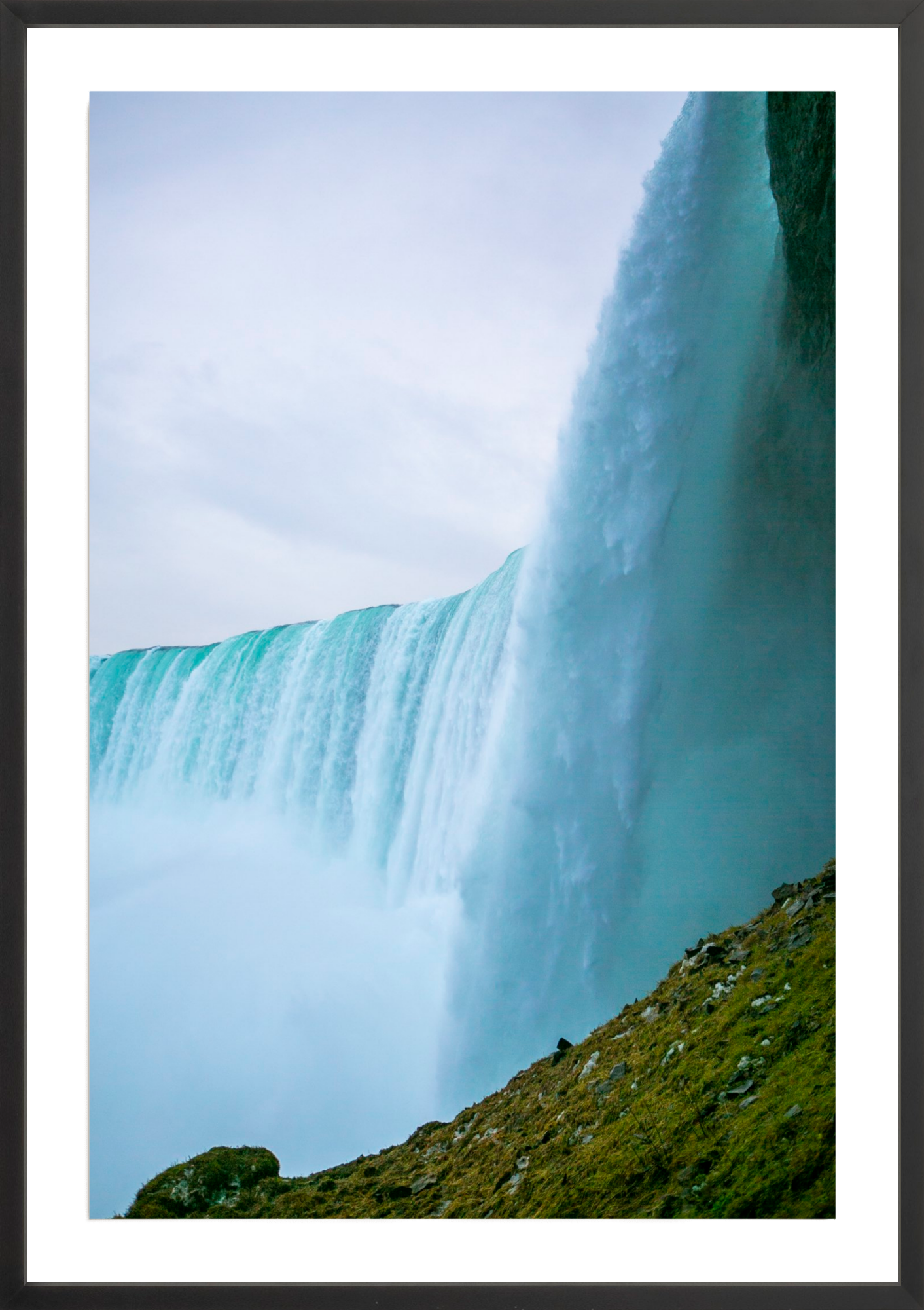 Under Niagra Falls, Jules Frazier Fine Art Photograph