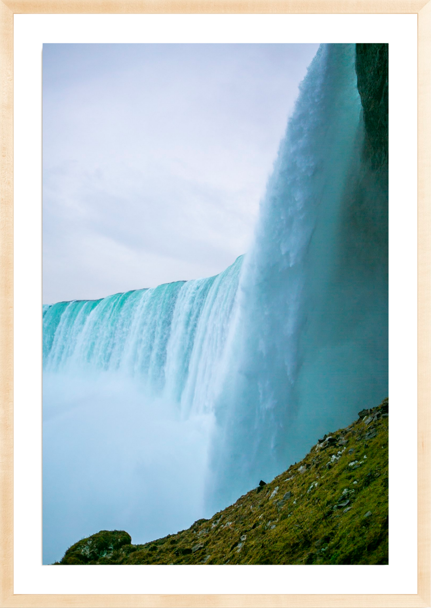 Under Niagra Falls, Jules Frazier Fine Art Photograph