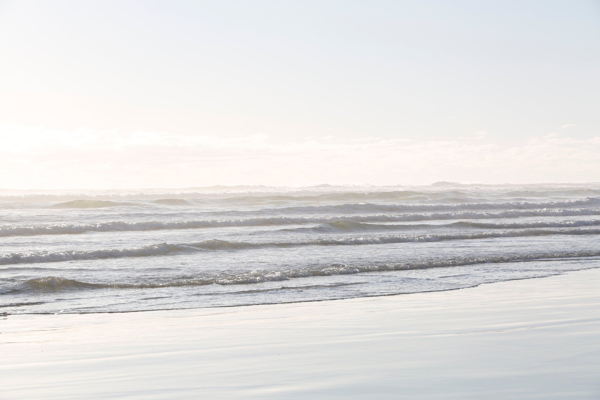 Evening Wave Set, Jules Frazier Fine Art Photograph