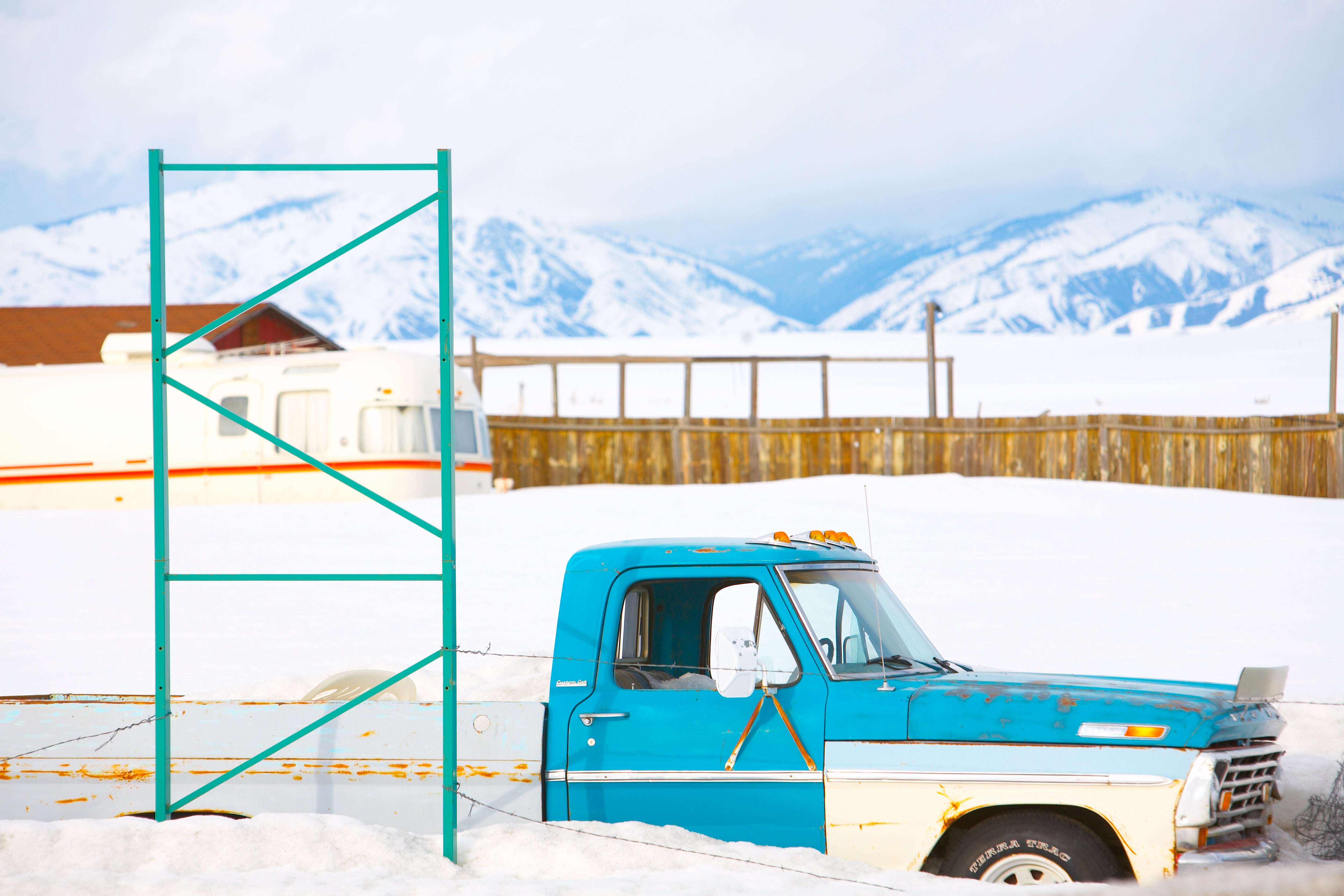 Ford Custom Cab, Jules Frazier Fine Art Photograph